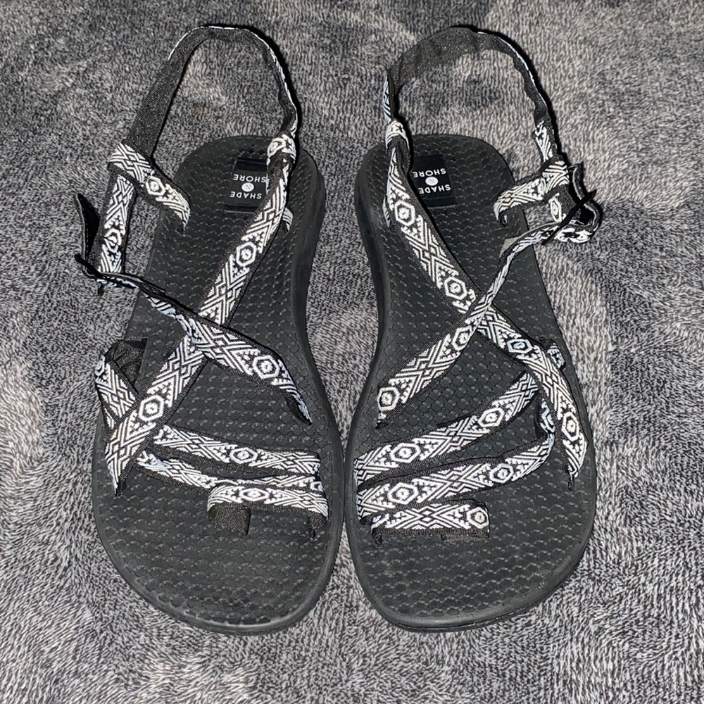 Womens Shade &Shore Strap Sandals